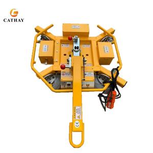 Lève-vacuums électrique à <span class=keywords><strong>double</strong></span> plaque EU US 12V DC pour levage et installation de feuilles de verre, marbre et granit - Product Image 5