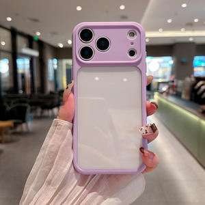 Funda para iPhone 17 Pro, color sólido, diseño simple, disipación de calor en las cuatro esquinas, cobertura total, a prueba de golpes - Product Image 6