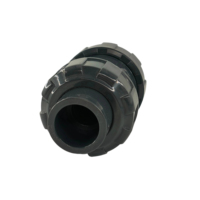 Prise Sch80 de clapet anti-retour UPVC True Union de haute qualité pour la prévention du refoulement ANSI/ASTM