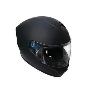 时尚舒适圆点认证赛车头盔成人全脸摩托车头盔
