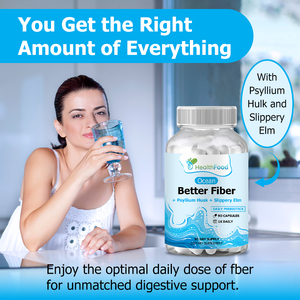 High Quality Premium Better Fiber Capsules Fiber <b>Supplement</b> with Herbal Extracts Promote Digestive System for Adults - Product Image 2