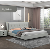 Simplee — lit de loisir moderne avec rangement, couvre-lit en cuir, boîte de lit, meuble de chambre à coucher de qualité supérieure, vente en gros
