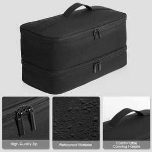 Bolsa Portátil de Doble Capa al por Mayor de Fábrica, Organizador de Almacenamiento para Herramientas y Accesorios de Peluquería - Product Image 4
