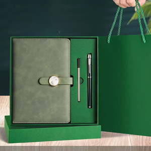 Set de Regalo Corporativo 2027, Cuaderno A5 Personalizado con Bolígrafo y Botella de Agua, para Reuniones Anuales de Empresa, Set de Regalo Empresarial - Product Image 5