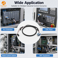 Conjunto de cable DB9 a IDC |   Arnés de cableado en serie personalizado para equipos de automatización OEM