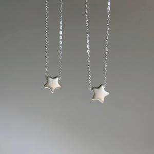 Collier en argent pur S925 avec petit diamant en forme de bulle pour femmes Luxe & Mode Design de niche polyvalent Pendentifs de collier - Product Image 1