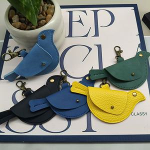 Hr Pu Leather Goods Llavero Portátil con Diseño de Mockingbird y Colgante de Pájaro Azul para Regalos - Product Image 1