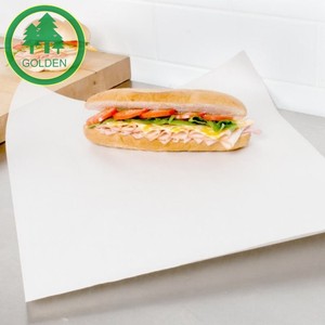 New Arrival 30gsm MG Kraft <b>Paper</b> Food Grade Machine Glazed Kraft <b>Paper</b> Roll for Hamburgers and Sandwiches Package - Product Image 3