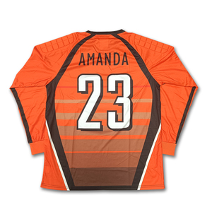 Logo de l'équipe de conception par sublimation personnalisée Nom Jeu de gardien de but de football pour jeunes - Product Image 3