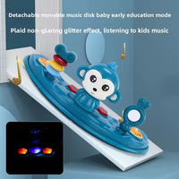 Venta caliente Easy-Foldable Baby Walker Anti-Rollover Silla para niños pequeños Juguete de plástico multifunción para niños