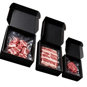 Fresh <b>Cut</b> Beef Premium Tenderloin Rigid Box Gold Foil Logo High-End Food Packaging BSCI FSC Certified - Product Image 3