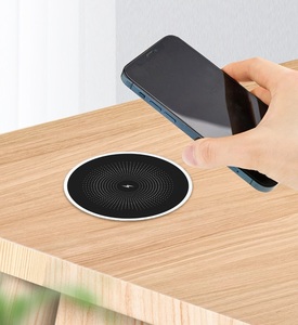 MAX 15W Output Desk OTP Office Cafe Bar PC Fireproof Material Tables Furniture Table <strong>Surface</strong> Wireless <strong>Charger</strong> for Cellphone - Product Image 4