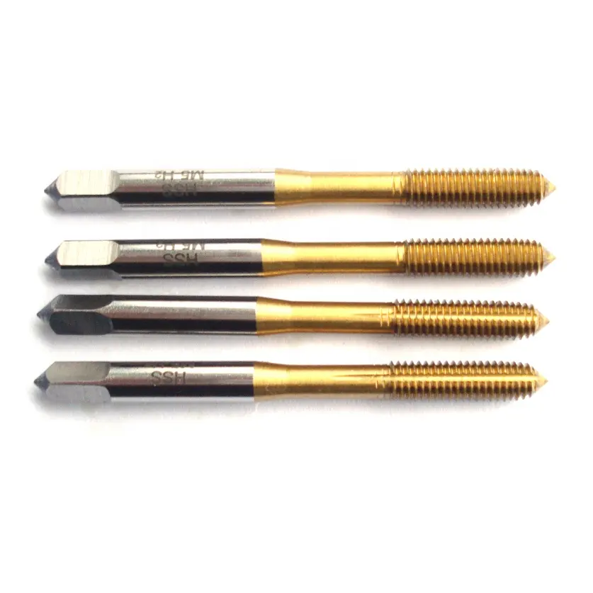 Thread Rolling Cold Forming Tap HSS Cobalt Roll Form Screw dengan Oil Groove Tap & Die Din371 Din376 Thread Forming Tap