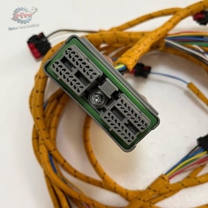 ชุดสายไฟเครื่องยนต์ New293-5223 สำหรับเครื่องยนต์ Caterpillar C6.6 ชุดสายไฟโมดูลควบคุม ECU สำหรับรถดันดินตีนตะขาบ D6K - Product Image 2