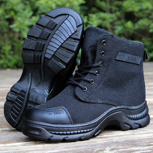 Bottes de neige pour hommes en cuir doublées de laine imperméables antidérapantes chaussures d'hiver à talon bas - Product Image 3