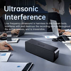 Dispositivo bloqueador antigrabación F19-Hotel/Conferencia de negocios Privacidad Seguridad Protección de cifrado de 360 ° Equipo antiespía - Product Image 5