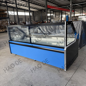 Congélateur de viande de supermarché <span class=keywords><strong>Charcuterie</strong></span> Viandes fraîches Vitrine de <span class=keywords><strong>charcuterie</strong></span> Équipement de réfrigération - Product Image 1