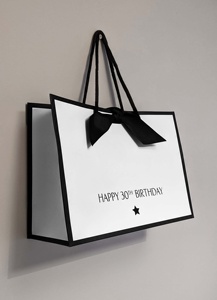 Bolsas de Regalo Plegables para Ropa y Zapatos con Logotipo Personalizado, Bolsas de Compras de Papel Premium con Asas de Cuerda para Joyería - Product Image 5