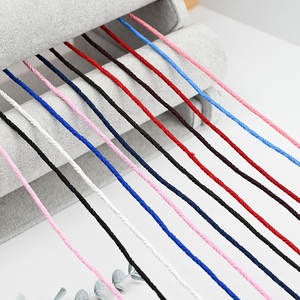 Оптовый поставщик: красный эластичный шнур OEM/ODM, 2.5 мм, 5 мм, для капюшонов, с возможностью нанесения логотипа, различных размеров, модный эластичный шнур для брюк и курток - Product Image 6