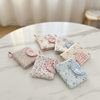 Pochette Mignonne et Pratique pour Fille, Multifonctionnelle, Porte-Cartes d'Identité, Porte-Passeport, Trousse de Maquillage, Sac de Voyage pour Étudiante