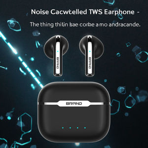 Nuevos Auriculares con Traducción por IA, Personalización <span class=keywords><strong>de</strong></span> Logotipo Gratuita, 4 Micrófonos, Auriculares Inalámbricos TWS con Cancelación <span class=keywords><strong>de</strong></span> Ruido, Auriculares Bluetooth 6.0 - Product Image 1