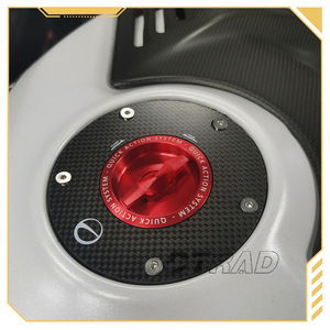 DTRAD Tapón de Combustible de Fibra de Carbono de Llenado Rápido sin Llave para MV Agusta <span class=keywords><strong>Brutale</strong></span> 1000 2019-2025 y RUSH 1000 2020-2025 - Product Image 1