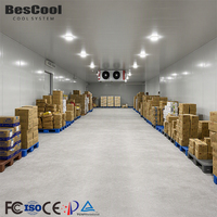 Chambre Froide Modulaire Industrielle Robuste pour Projet de Centre de Distribution et de Stockage Frigorifique Portuaire