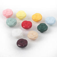 Boutons en résine personnalisables, mignons et colorés, pour vêtements de bébé, enfants, pulls, artisanat DIY