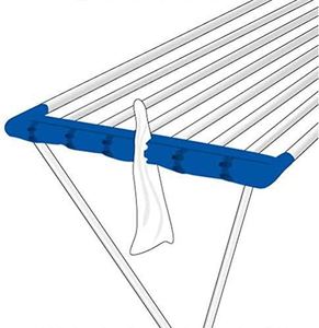 Modern Simple Metal Foldable Drying Rack <b>Space</b>-<b>Saving</b> Floor Standing Coat Hanger for Clothes Quilts <b>Shoes</b> Kitchen Balcony Wing - Product Image 2