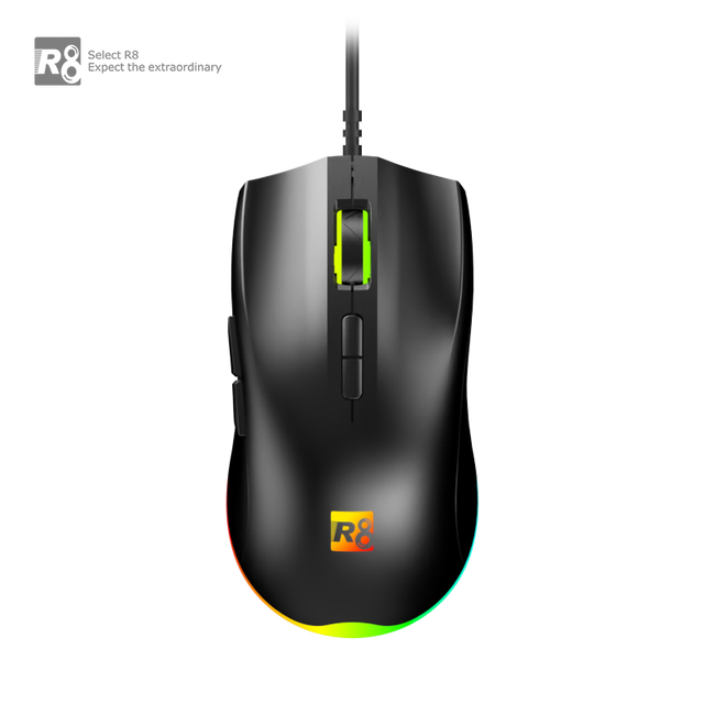 China Factory OEM Custom logo RGB 7 Button Usb Wired Gaming Mouse for Computer Accessories