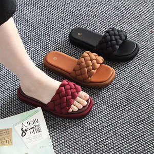 High Quality <b>Summer</b> Design Wear-resistant Leisure Wholesale Custom logo Packaging Outdoor Breathable Women's <b>slippers</b> Sandals - Product Image 1