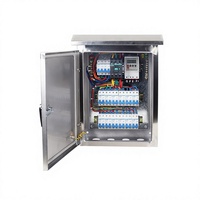 Boîtier de distribution d'alimentation extérieur étanche IP54 en acier inoxydable, boîtier de terminaison anti-pluie pour la maintenance et le contrôle sur site