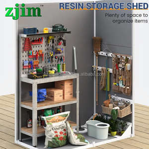 Assemblage facile Petits abris de <span class=keywords><strong>jardin</strong></span> Salle à outils étanche <span class=keywords><strong>Abri</strong></span> de stockage extérieur pour motos - Product Image 6