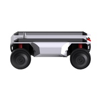 Plateforme de véhicule logistique autonome FR-mini, châssis de robot à 4 roues, plateforme de robot mobile pour la livraison