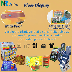 <span class=keywords><strong>Présentoir</strong></span> mural rustique en carton recyclé écologique pour supermarchés, livres pour bébés, rayonnages de palettes, étagères de pare-chocs de voiture - Product Image 2