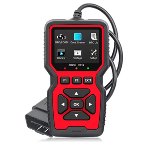 V519 Plus OBD2扫描仪，可读取和清除发动机故障代码，支持所有符合OBDII标准的车辆的实时数据流 - Product Image 1