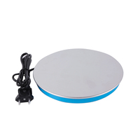 Plaque chauffante pour abreuvoir de poulets et pigeons 32W/50W, chauffe-eau pour animaux de compagnie avec prise US/EU, diamètre 19,5cm/20cm, base chauffante pour abreuvoir de volailles