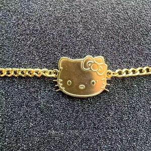 Joyería de Moda para Dropshipping, Brazalete Ajustable de Acero Inoxidable con Baño de Oro de 18k, Diseño de Dibujos Animados, Moderno y Lindo, para Regalo Unisex en Diversas Ocasiones - Product Image 6