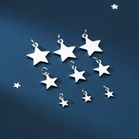 Amiee Charm Accessoires Bijoux En Gros En Argent Sterling 925 DIY Étoiles Pendentifs