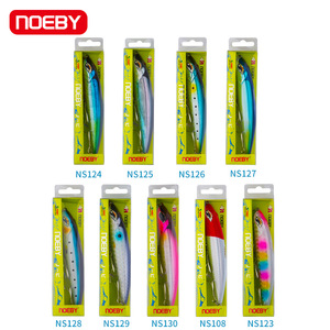 Señuelo Duro Tipo Lápiz <span class=keywords><strong>Nobby</strong></span> Sinking, ABS 115mm/605g, Señuelo Sumergible Luya para Pesca en Agua Salada, Uso en Barco, Sin Anzuelos - Product Image 4