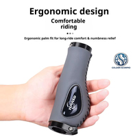 Poignées de guidon 4 cm imperméables en PUGelAluminium pour VTT et vélo de route, pour un confort et un contrôle optimale au cyclisme