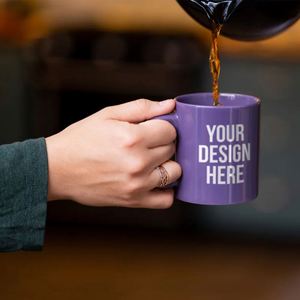 Custom 11 Oz Eco-Friendly Traditional C-Handle Promotional Ceramic <b>Mug</b> with Sublimation Printing for Coffee Marketing Gifts - Product Image 6