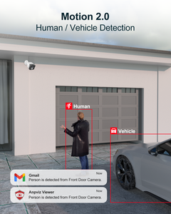 Anpviz 8MP POE Bullet <strong>IP</strong> <strong>Camera</strong> US Stock AI Human/Vehicle Detection H.265+ IP66 Waterproof Full Metal Two Way Audio Full Color - Product Image 5