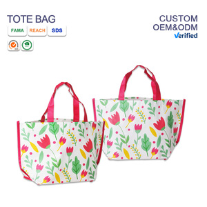 Bán buôn tùy chỉnh in thời trang có thể tái chế Mua sắm mini Tote Túi <span class=keywords><strong>PP</strong></span> dệt Kích thước nhỏ tùy chỉnh in túi Tote - Product Image 1