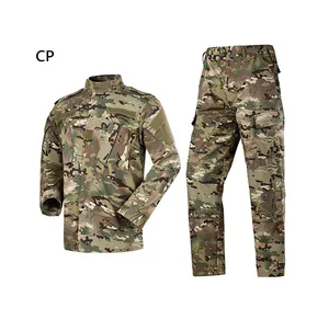 Yuda Groothandel 65% Polyester 35% Katoen Ripstop Kaki Camouflage Tactische Kleding