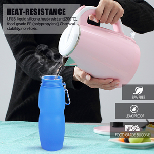 <span class=keywords><strong>Bouteille</strong></span> d'eau <span class=keywords><strong>écologique</strong></span> <span class=keywords><strong>réutilisable</strong></span> avec paille, ml, gourde anti-fuite pour voyage en plein air, Sport - Product Image 4