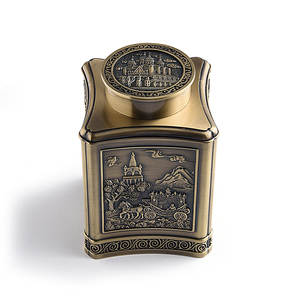 Lata de Té de Latón con Diseño Típico Personalizado al por Mayor, Producto de Regalo y Souvenir - Product Image 4