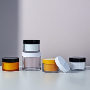 50g 80g 100g 120g 200g 250g Clear Round PET Heavyweight Transparent Thick Wall Cleansing Balm Clay Mask <b>Plastic</b> <b>Jar</b> - Product Image 4