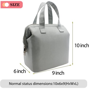 <span class=keywords><strong>Bolsa</strong></span> Térmica Impermeable para Almuerzo, Grande, Ecológica, con Cierre, para Mujeres y Hombres, para Picnic, <span class=keywords><strong>Trabajo</strong></span>, Senderismo, Playa - Product Image 4