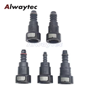 Acoplador Rápido para Línea de Combustible Automotriz de 12.61 mm - Adaptador de Manguera de Aceite de Goma y Nailon con Liberación de Desconexión - Product Image 3